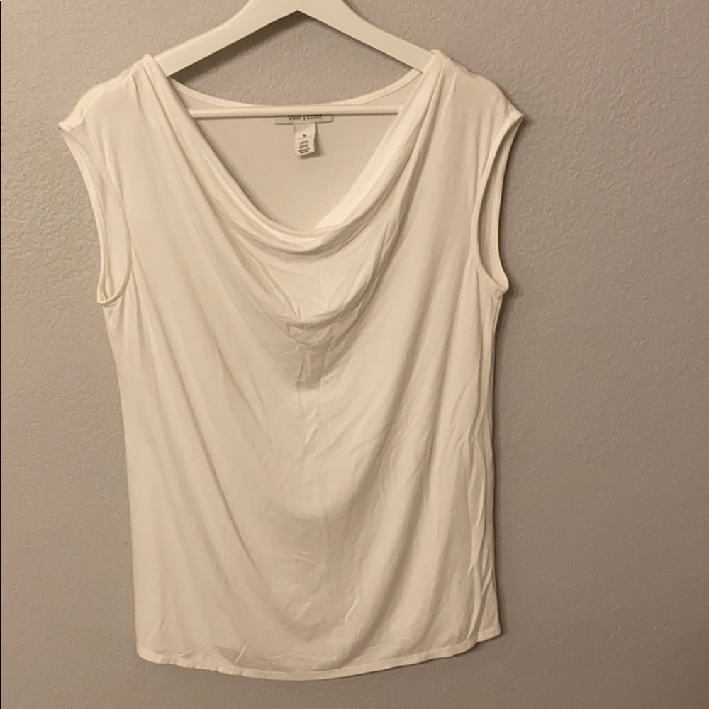 White tank top